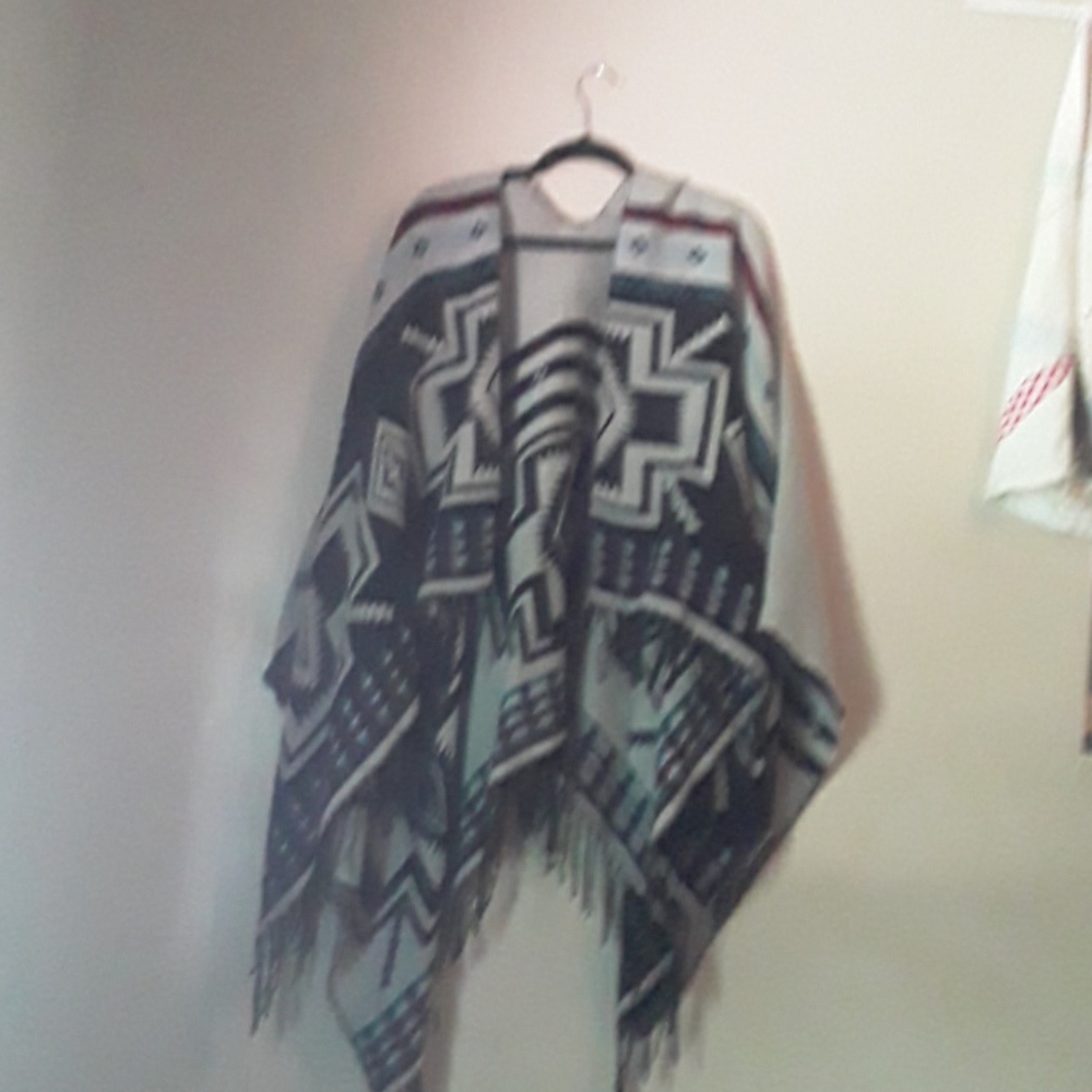 aztech style cotton shrug